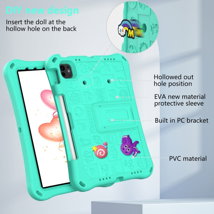 For iPad Pro 11 2025 / 2024 Hi Baby EVA Full Body Tablet Case with Strap