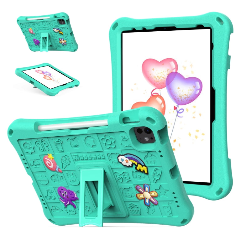 For iPad Pro 11 2025 / 2024 Hi Baby EVA Full Body Tablet Case with Strap