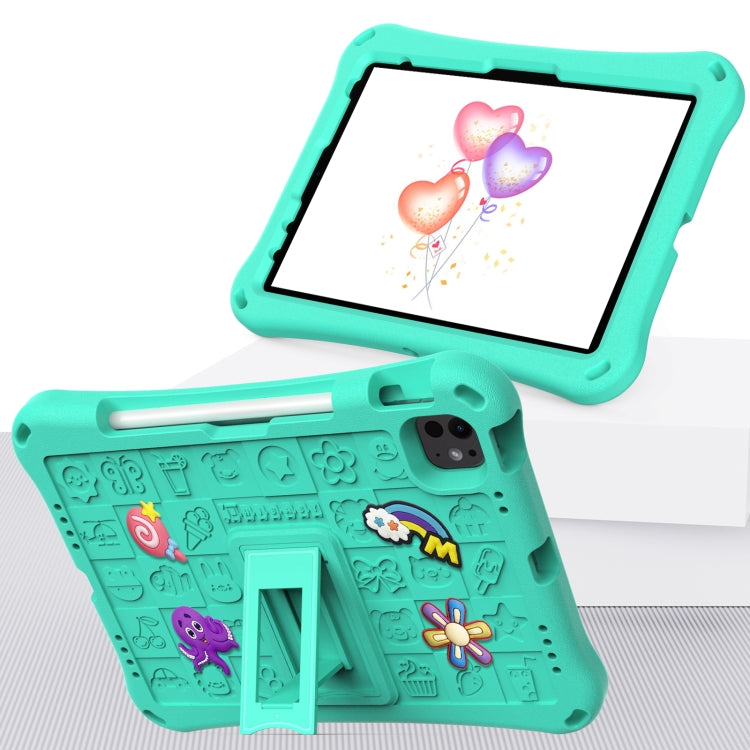 For iPad Pro 11 2025 / 2024 Hi Baby EVA Full Body Tablet Case with Strap