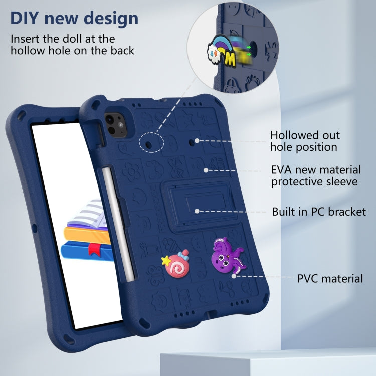For iPad Pro 11 2025 / 2024 Hi Baby EVA Full Body Tablet Case with Strap