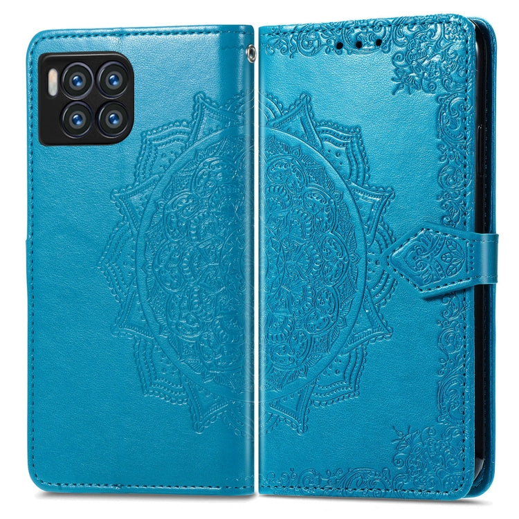 For T-Mobile REVVL 7 Pro 5G Mandala Flower Embossed Leather Phone Case