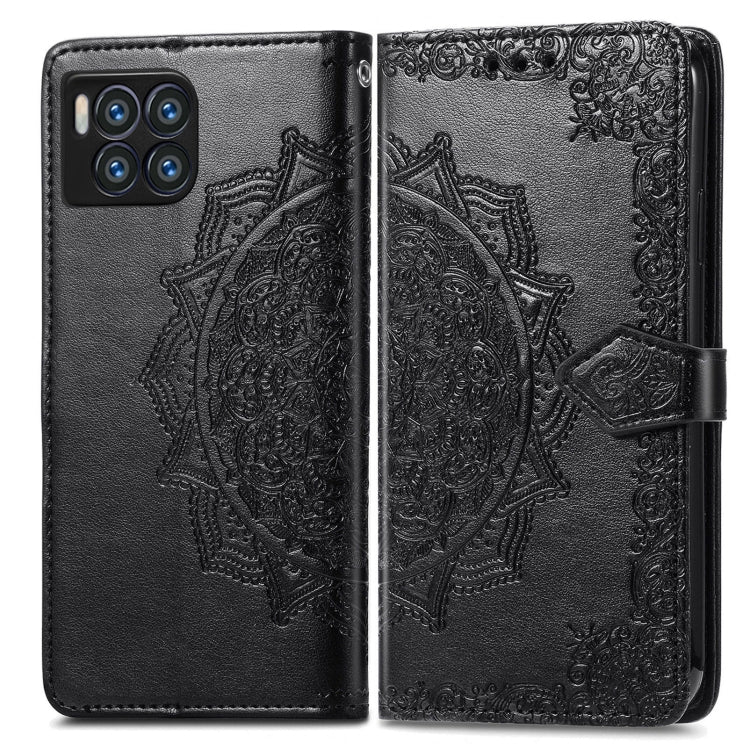 For T-Mobile REVVL 7 Pro 5G Mandala Flower Embossed Leather Phone Case