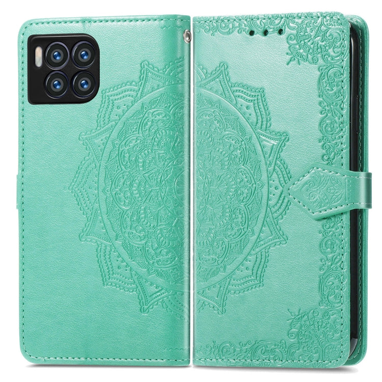 For T-Mobile REVVL 7 Pro 5G Mandala Flower Embossed Leather Phone Case