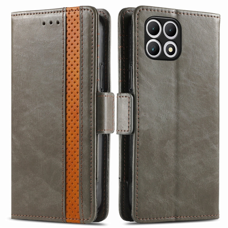 For T-Mobile T Phone 2 5G CaseNeo Splicing Dual Magnetic Buckle Leather Phone Case