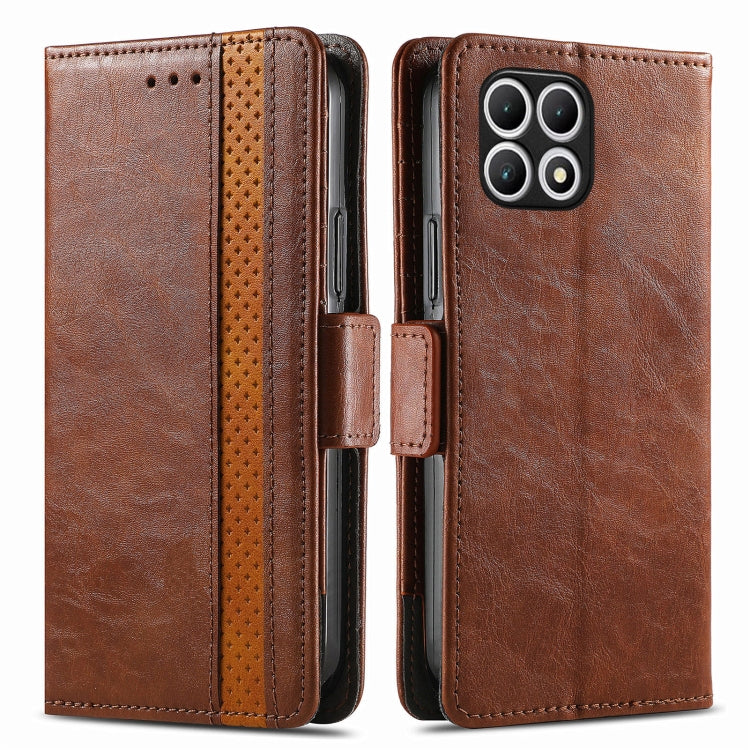 For T-Mobile T Phone 2 Pro 5G CaseNeo Splicing Dual Magnetic Buckle Leather Phone Case