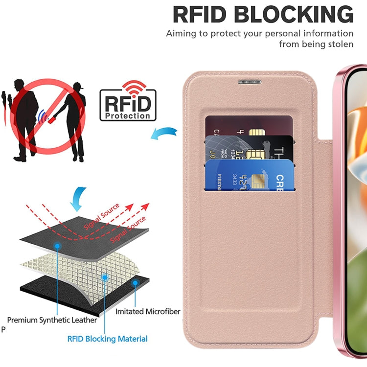 For Google Pixel 9 Shield Magsafe RFID Anti-theft Rhombus Leather Phone Case