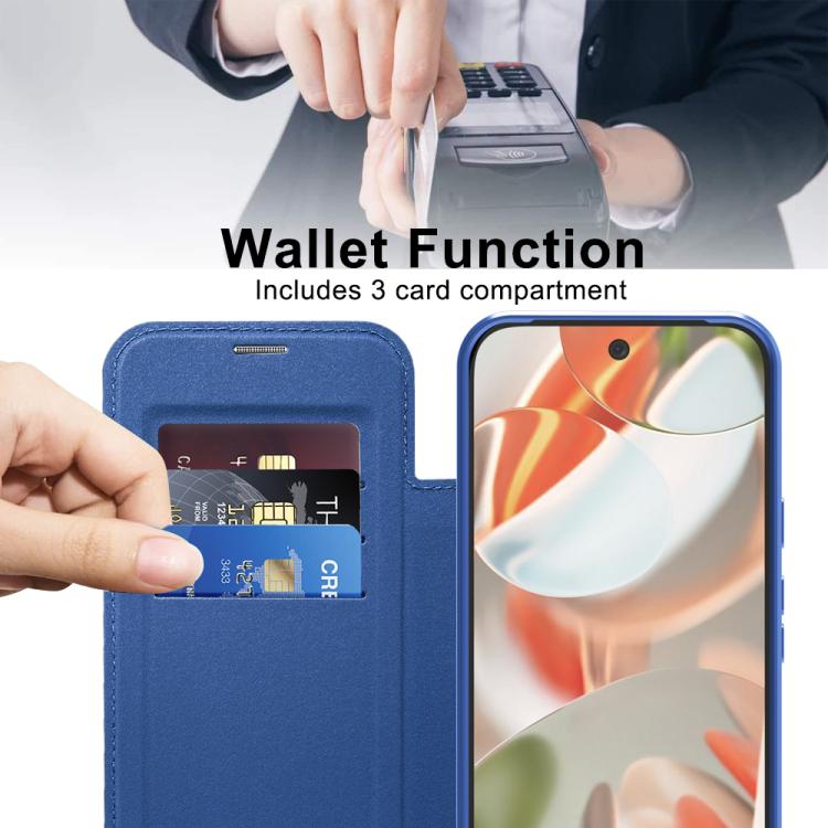 For Google Pixel 10 Pro XL Shield Magsafe RFID Anti-theft Rhombus Leather Phone Case