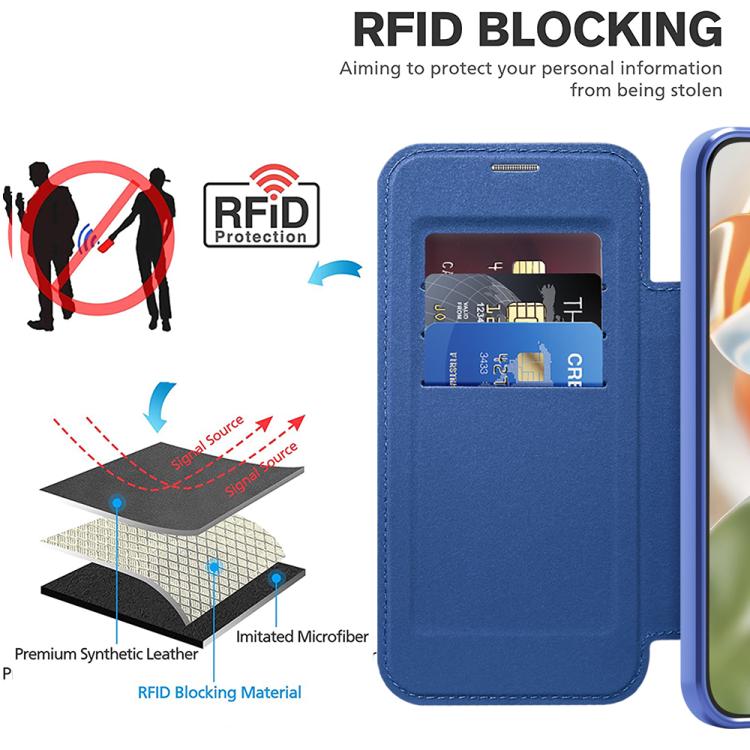 For Google Pixel 10 Pro XL Shield Magsafe RFID Anti-theft Rhombus Leather Phone Case