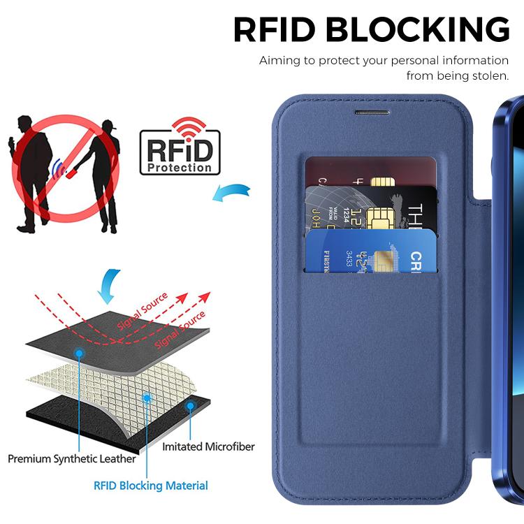 For Google Pixel 11 Pro Shield Magsafe RFID Anti-theft Rhombus Leather Phone Case