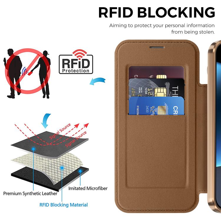 For Google Pixel 11 Pro Shield Magsafe RFID Anti-theft Rhombus Leather Phone Case