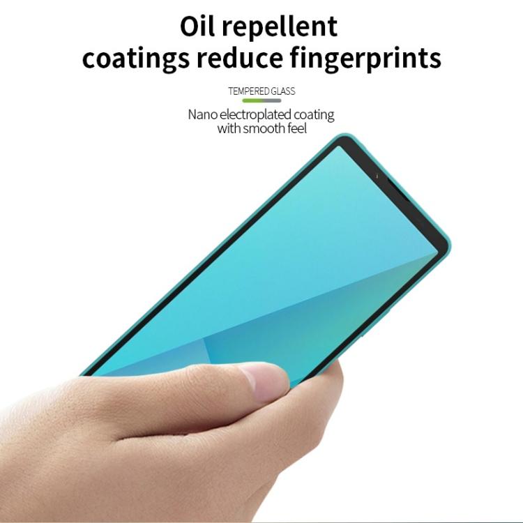 For Sony Xperia 10 VII PINWUYO 9H 3D Curved Full Screen Explosion-proof Tempered Glass Film - Black