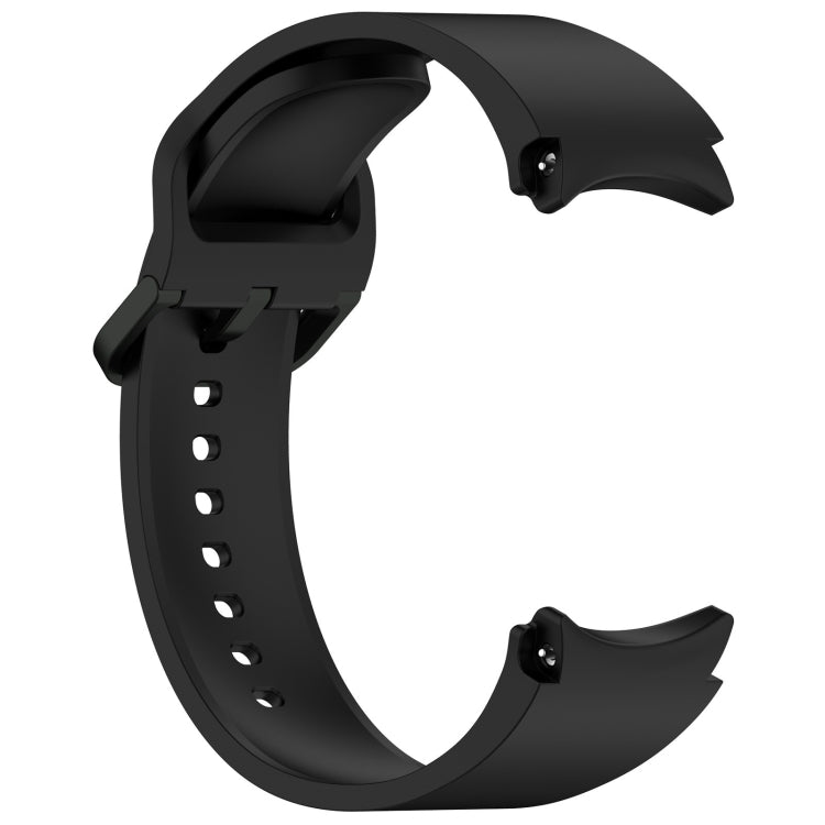 For Samsung Galaxy Watch FE 40mm Solid Color Colorful Buckle Quick Release Silicone Watch Band