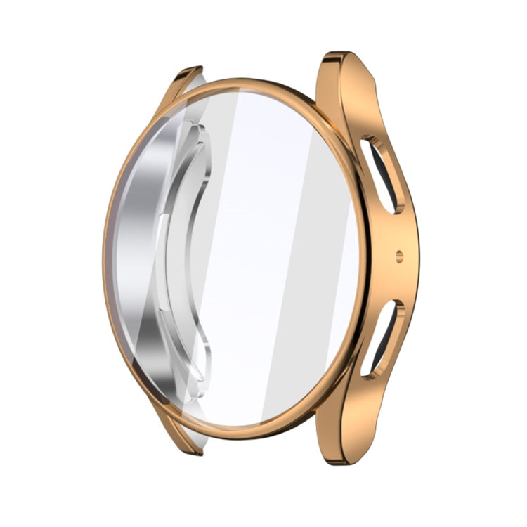 For Samsung Galaxy Watch 7 40mm Full Coverage TPU Electroplated Watch Protective Case