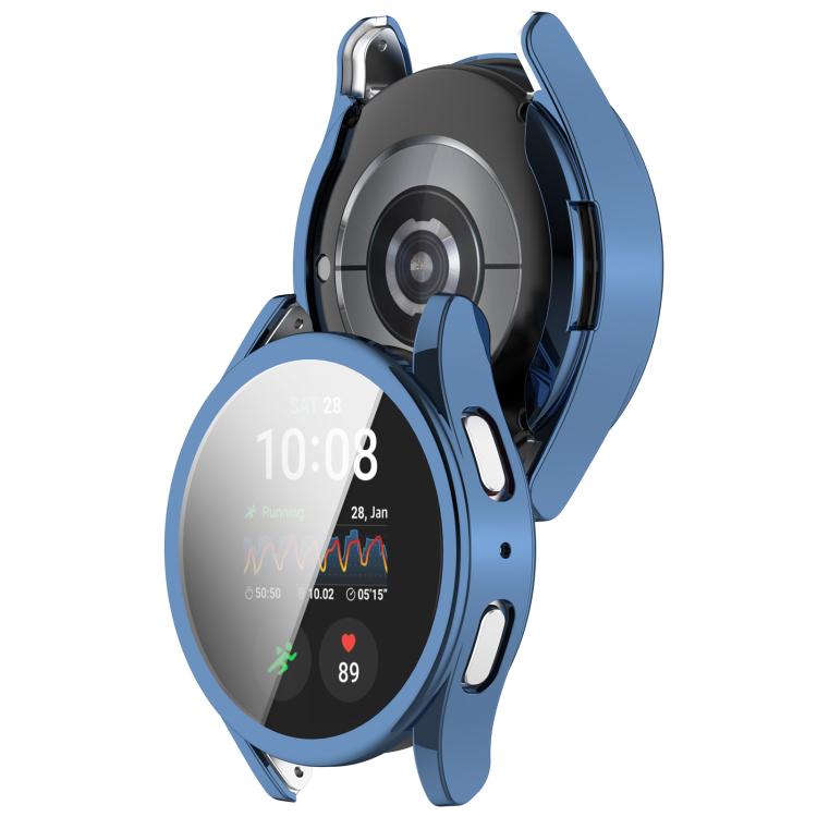 For Samsung Galaxy Watch 7 44mm Full Coverage TPU Electroplated Watch Protective Case