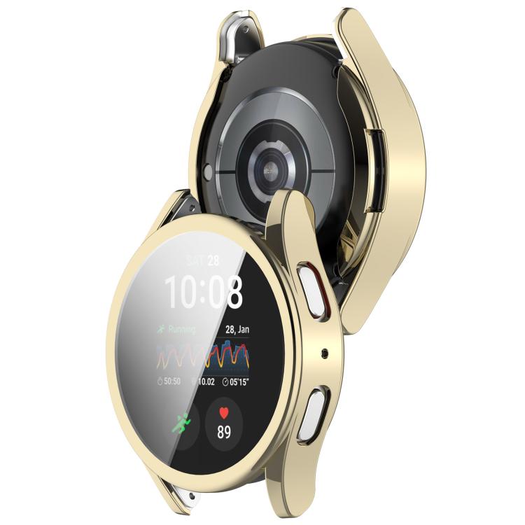For Samsung Galaxy Watch 7 44mm Full Coverage TPU Electroplated Watch Protective Case