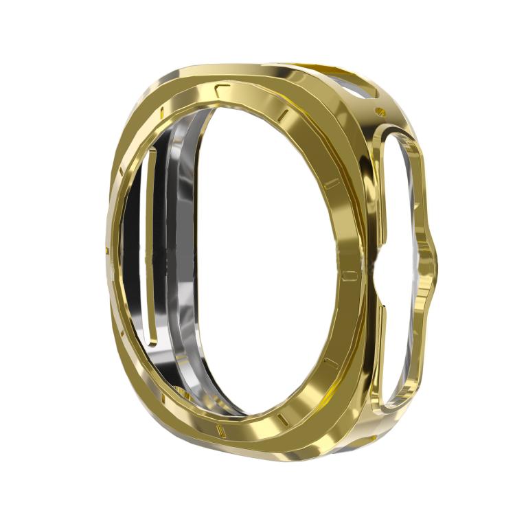 For Samsung Galaxy Watch Ultra 47mm / Ultra 2025 Full Coverage TPU Electroplated Watch Protective Case