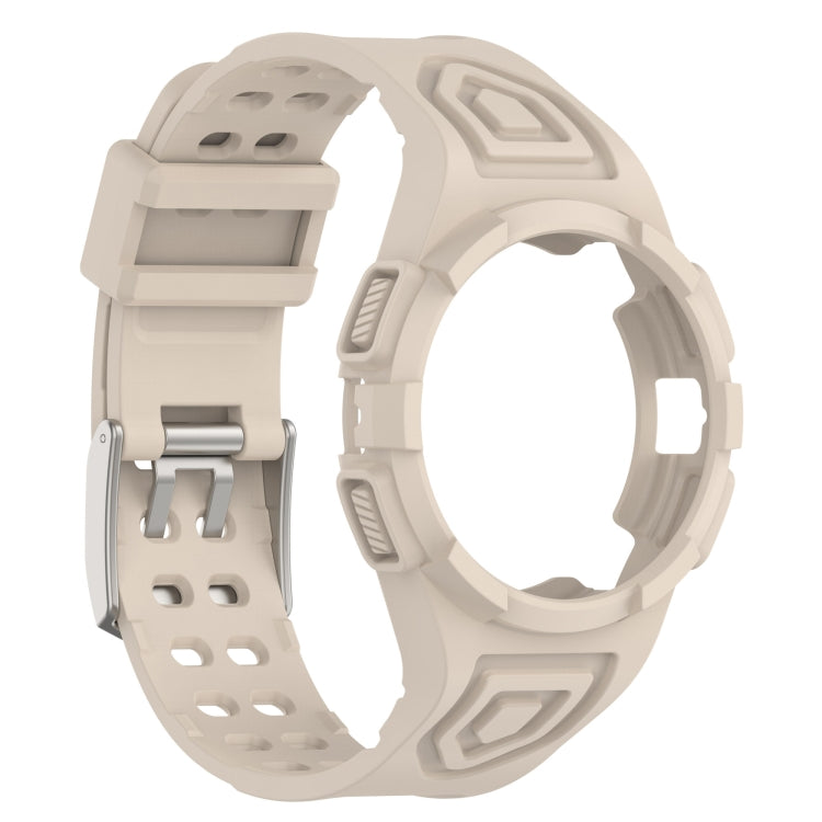 For Samsung Galaxy Watch FE / Watch6 / Watch6 Classic Armored TPU Integrated Watch Band