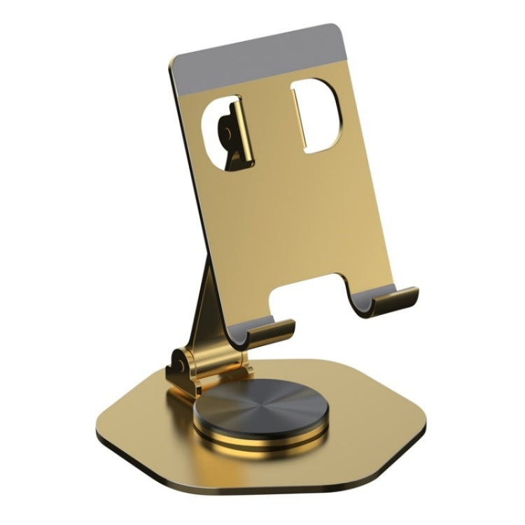 YY-020 360 Degree Rotation Folding Aluminum Alloy Tablet Phone Bracket