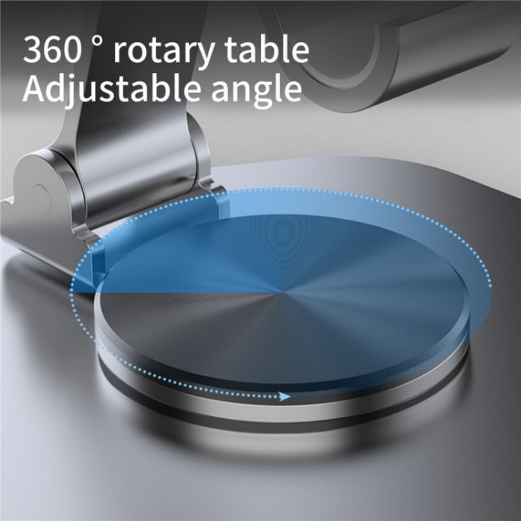 YY-020 360 Degree Rotation Folding Aluminum Alloy Tablet Phone Bracket