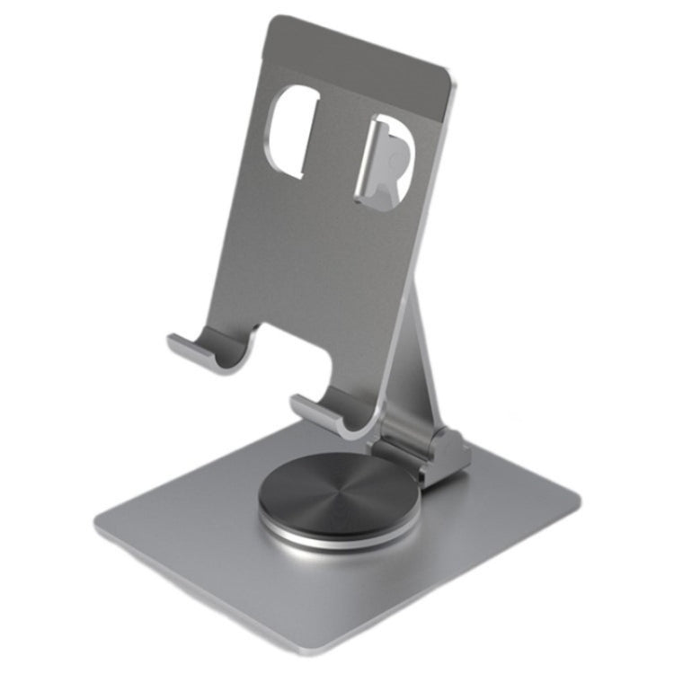 YY-022 360 Degree Rotation Aluminum Alloy Desktop Phone Tablet Holder