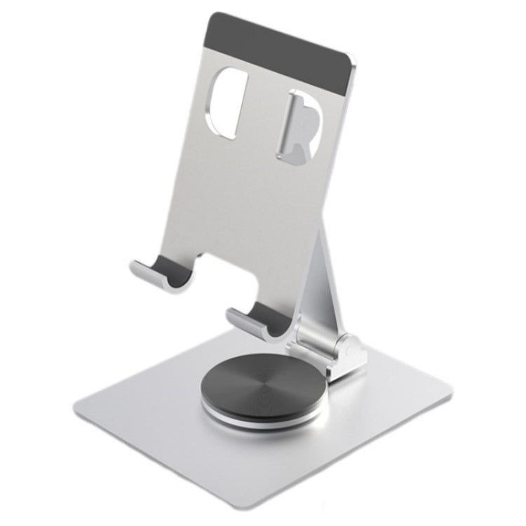 YY-022 360 Degree Rotation Aluminum Alloy Desktop Phone Tablet Holder