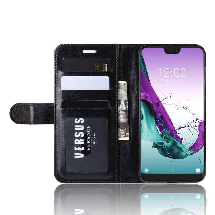 R64 Texture Single Fold Horizontal Flip Leather Case for Doogee N10, with Holder & Card Slots & Wallet