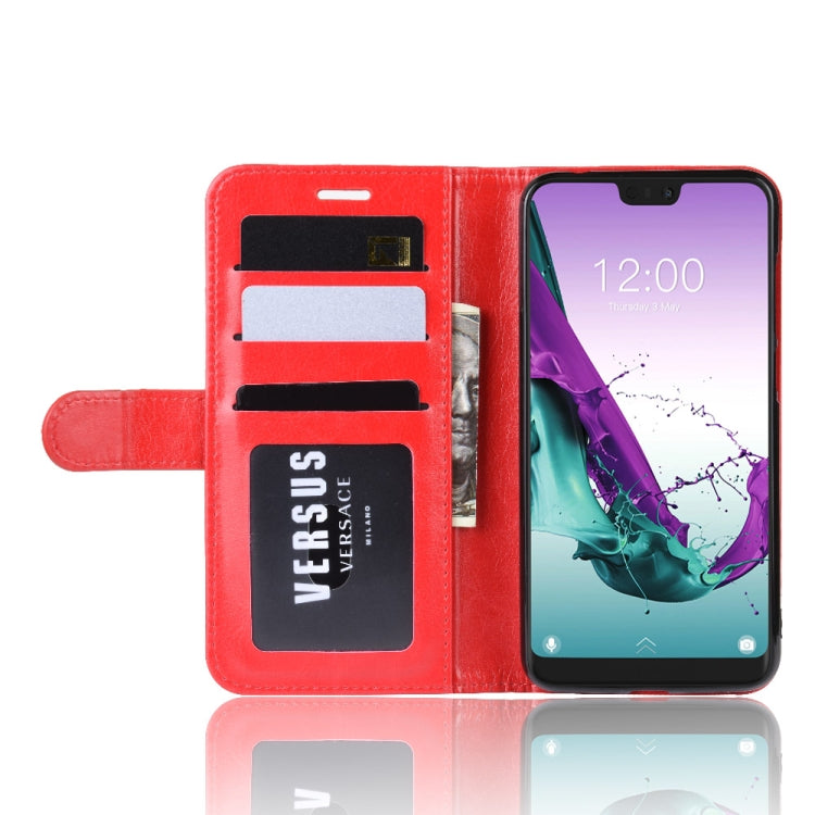 R64 Texture Single Fold Horizontal Flip Leather Case for Doogee N10, with Holder & Card Slots & Wallet