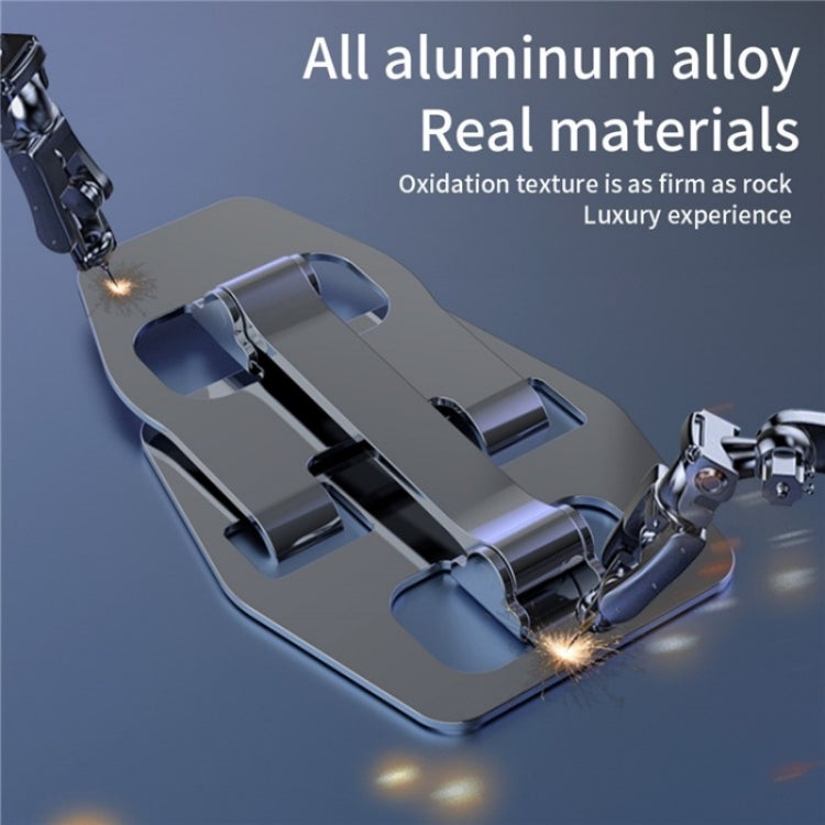 YY-018 Foldable Aluminum Alloy Desktop Phone Tablet Holder