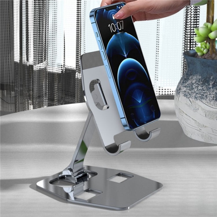 YY-018 Foldable Aluminum Alloy Desktop Phone Tablet Holder