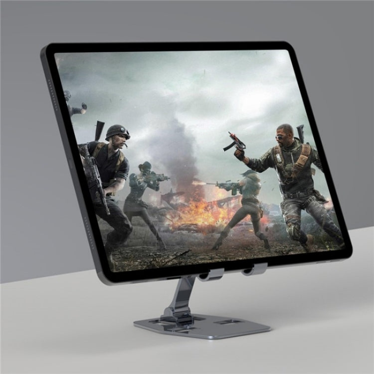 YY-018 Foldable Aluminum Alloy Desktop Phone Tablet Holder