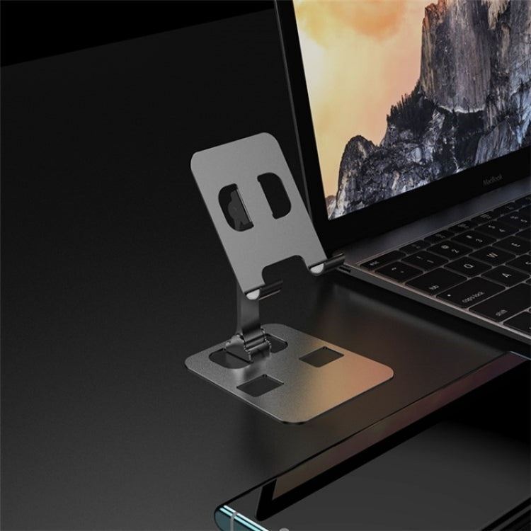 YY-026 Foldable Aluminum Alloy Desktop Phone Stand