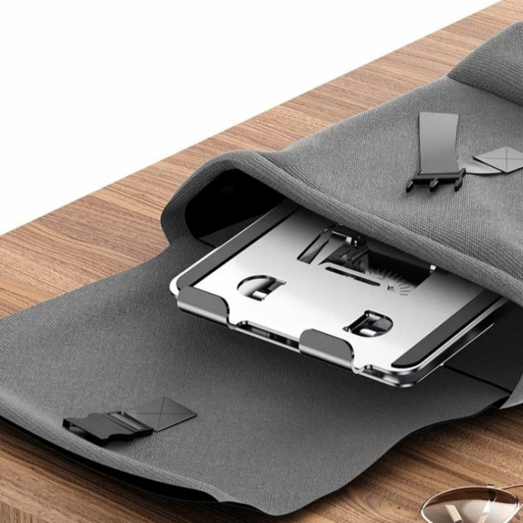 YY-J18 360 Degree Rotation Folding Hollow Heat Dissipation Phone Tablet Stand