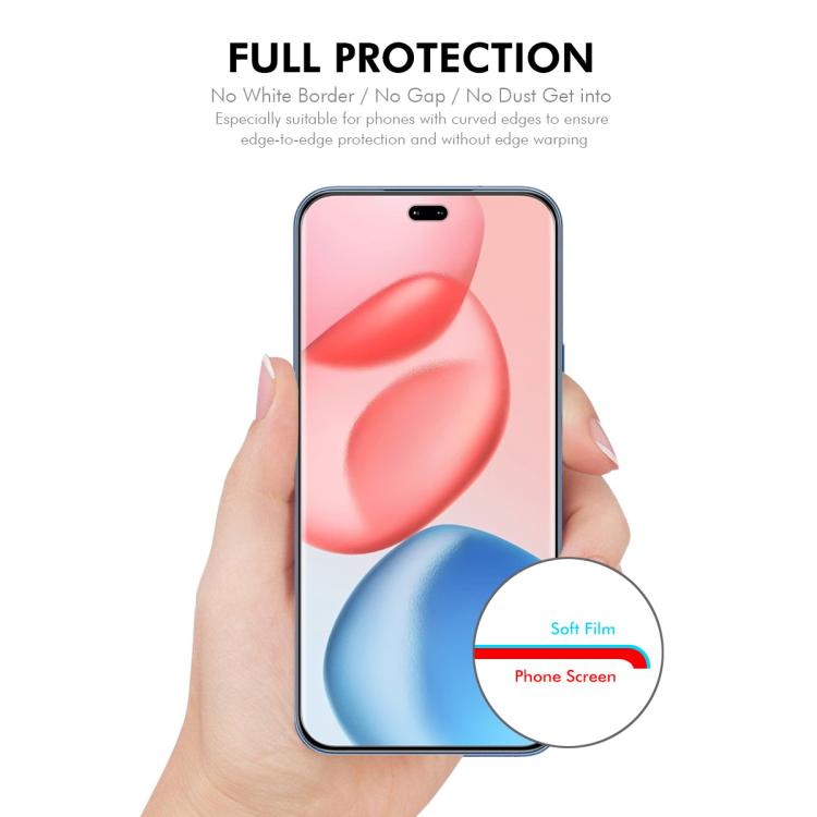 For Honor 400 Pro Global 2pcs ENKAY Hat-Prince Full Glue Coverage Soft Explosion-proof Hydrogel Film
