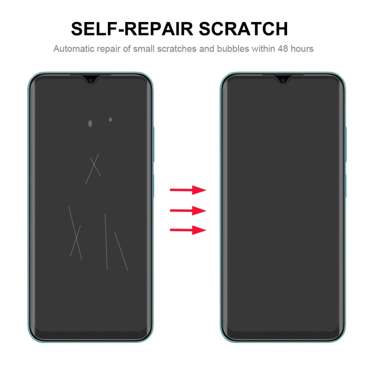 For Nokia C32 5pcs ENKAY Full Glue Full Glue Coverage Soft Explosion-proof Hydrogel Film