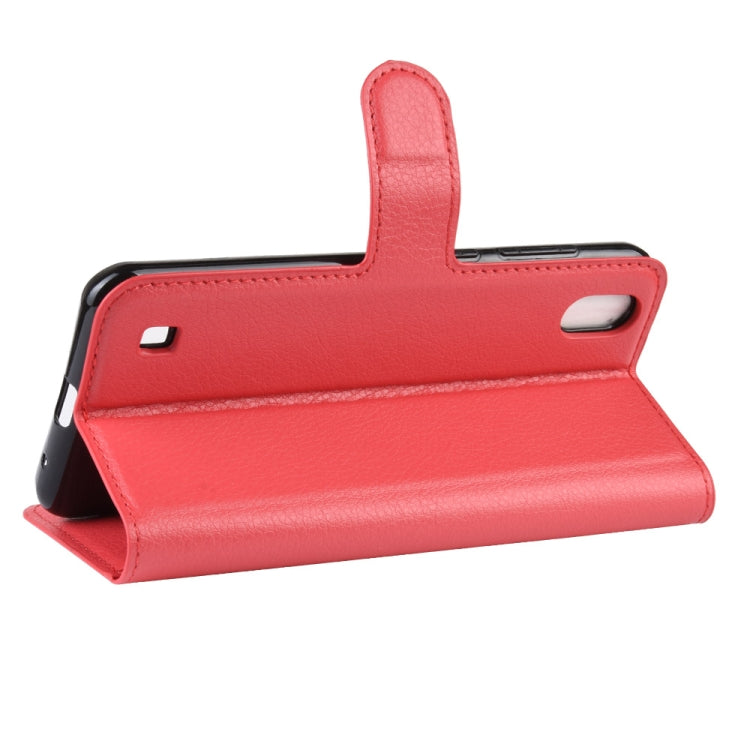 Litchi Texture Horizontal Flip Leather Case for ZTE Blade A7 2019, with Wallet & Holder & Card Slots