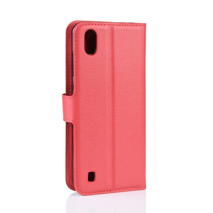 Litchi Texture Horizontal Flip Leather Case for ZTE Blade A7 2019, with Wallet & Holder & Card Slots