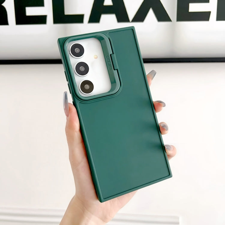 For Samsung Galaxy S23 FE 5G Lens Frame Holder Shockproof Phone Case