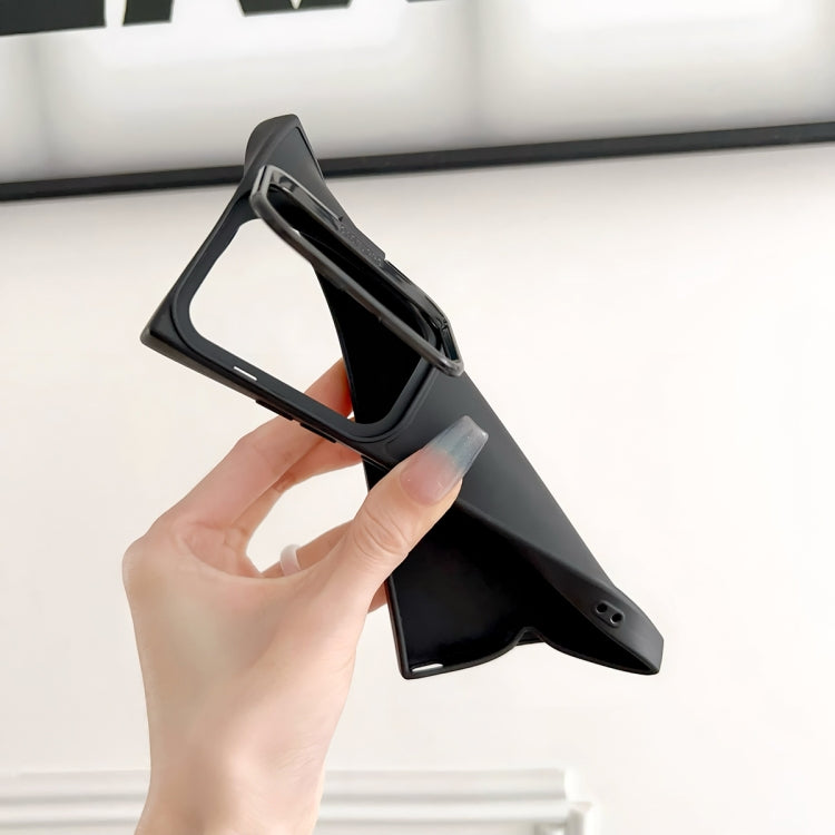For Samsung Galaxy A55 5G Lens Frame Holder Shockproof Phone Case