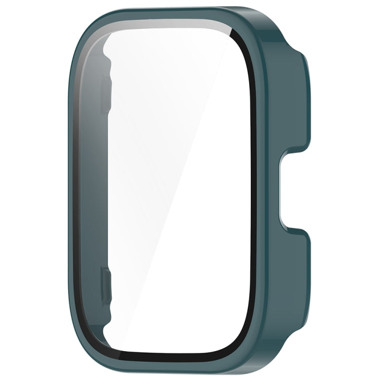 For Amazfit bip5 Unity PC + Tempered Glass Film Integrated Watch Protective Case