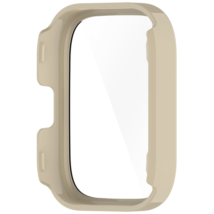For Amazfit bip5 Unity PC + Tempered Glass Film Integrated Watch Protective Case