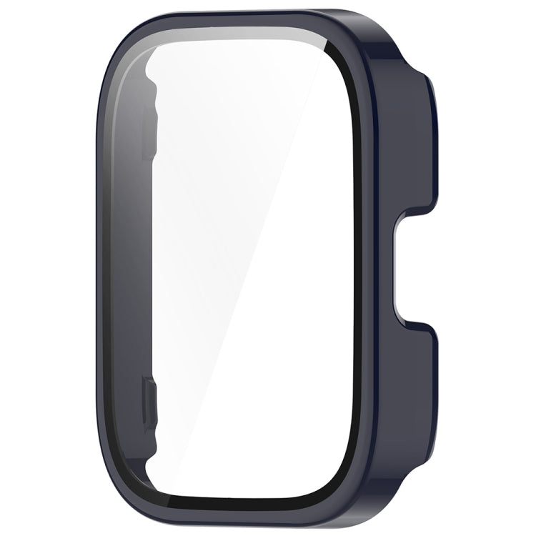 For Amazfit bip5 Unity PC + Tempered Glass Film Integrated Watch Protective Case