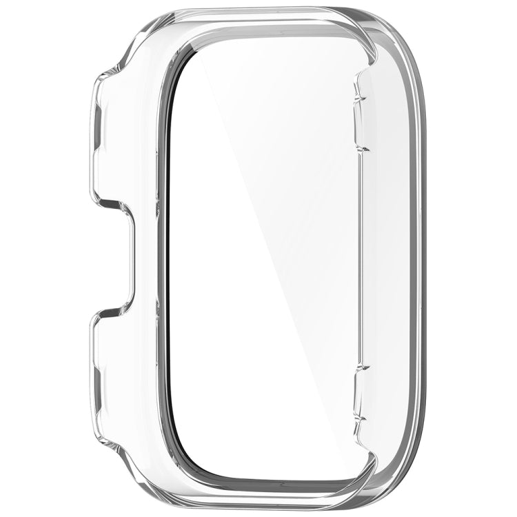For Amazfit bip5 Unity PC + Tempered Glass Film Integrated Watch Protective Case