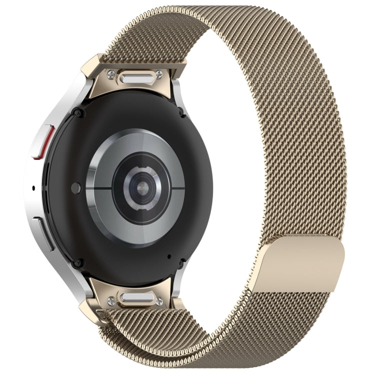 For Samsung Galaxy Watch  7 40 / 44mm Milan Magnetic Quick Release Stainless Steel Watch Band