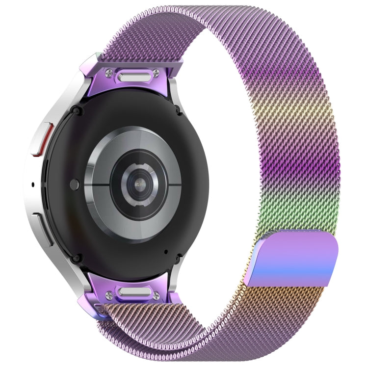 For Samsung Galaxy Watch FE 40mm Milan Magnetic Quick Release Stainless Steel Watch Band