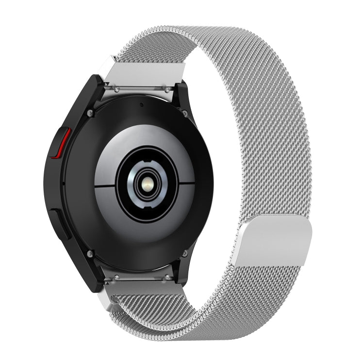For Samsung Galaxy Watch FE 40mm Milan Magnetic Stainless Steel Watch Band