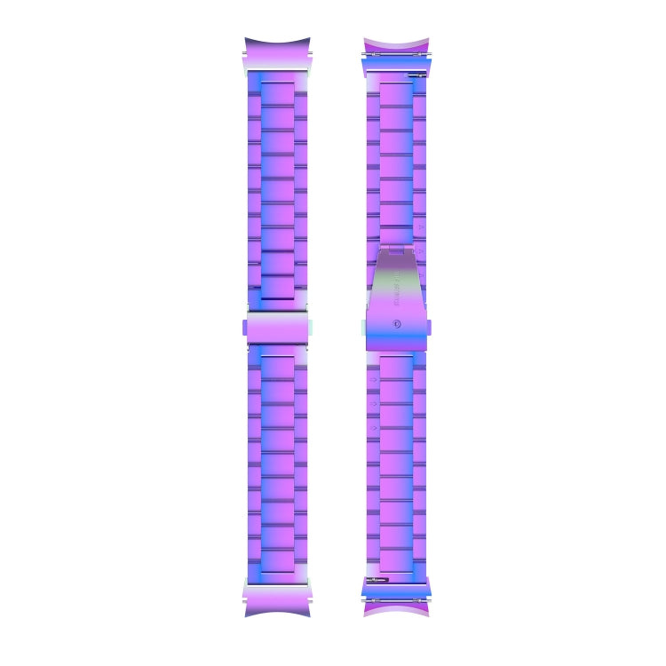 For Samsung Galaxy Watch Ultra 47mm / Ultra 2025 Three Bead Stainless Steel Metal Watch Strap