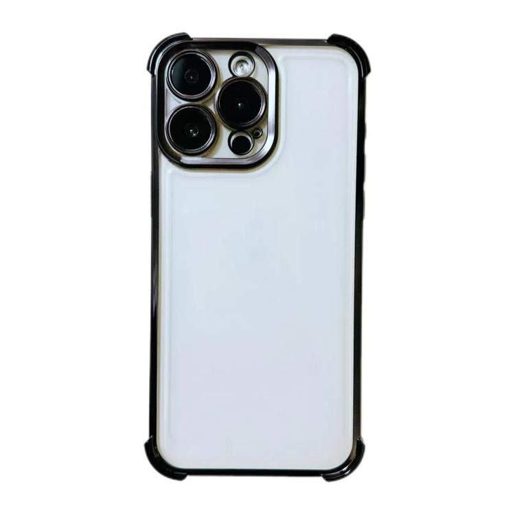 For iPhone 13 Pro Electrpolated Space Four-corner Shockproof TPU Phone Case