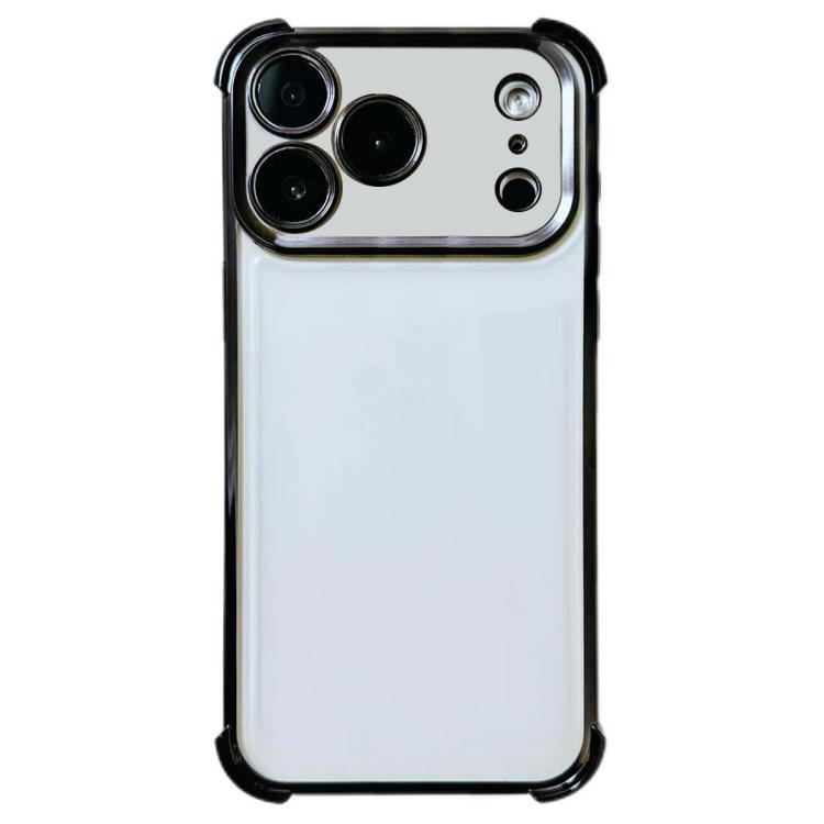 For iPhone 17 Pro Electrpolated Space Four-corner Shockproof TPU Phone Case
