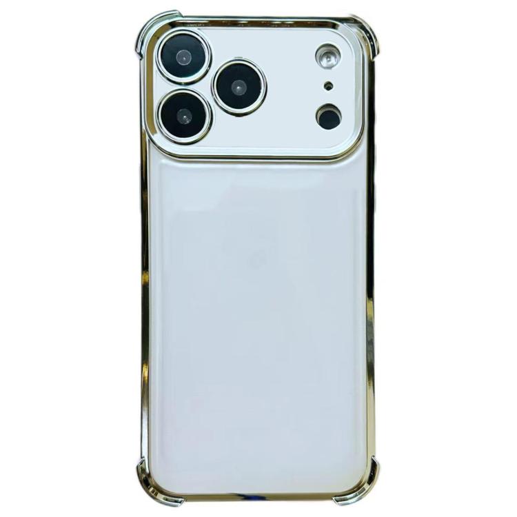 For iPhone 17 Pro Max Electrpolated Space Four-corner Shockproof TPU Phone Case