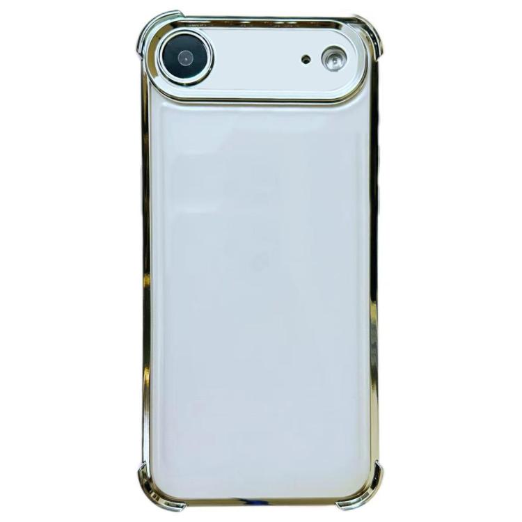 For iPhone Air Electrpolated Space Four-corner Shockproof TPU Phone Case